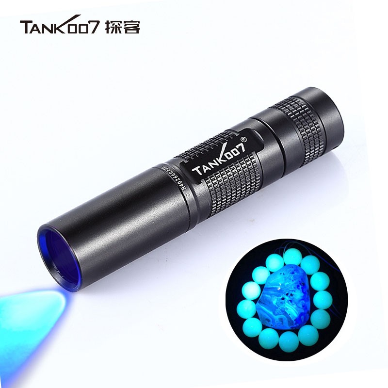 迷你紫外线手电筒TK566 365nm紫外线手电 照玉石琥珀..